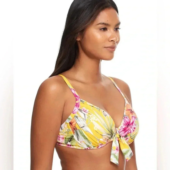 BLEU ROD BEATTIE Paradiso Tie-Front Bikini Top and Bikini Bottom - Picture 6 of 15